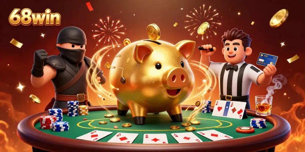 Experience big winnings with 68win while enjoying poker action and excitement.