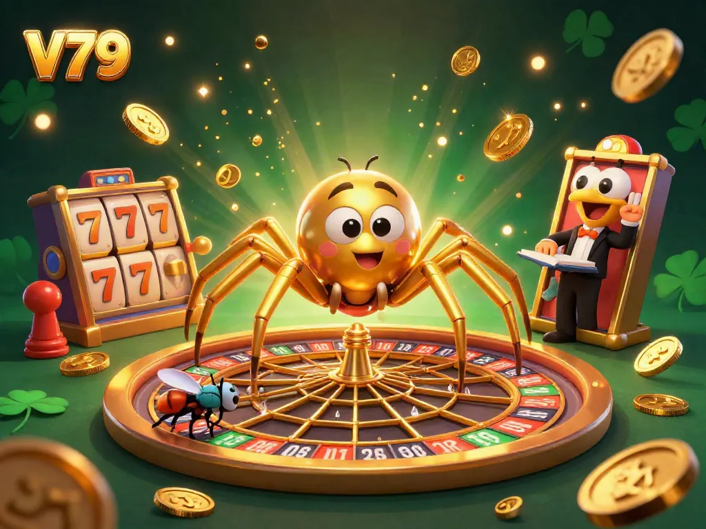 Experience thrilling gameplay with V79's vibrant casino scene featuring dynamic characters and rich elements.